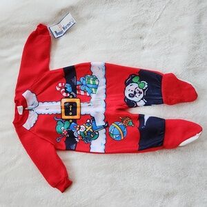 Vintage Santa Baby Bunny Warmer, Sz 6 to 12 Months, NWT
